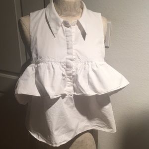 Zara White blouse